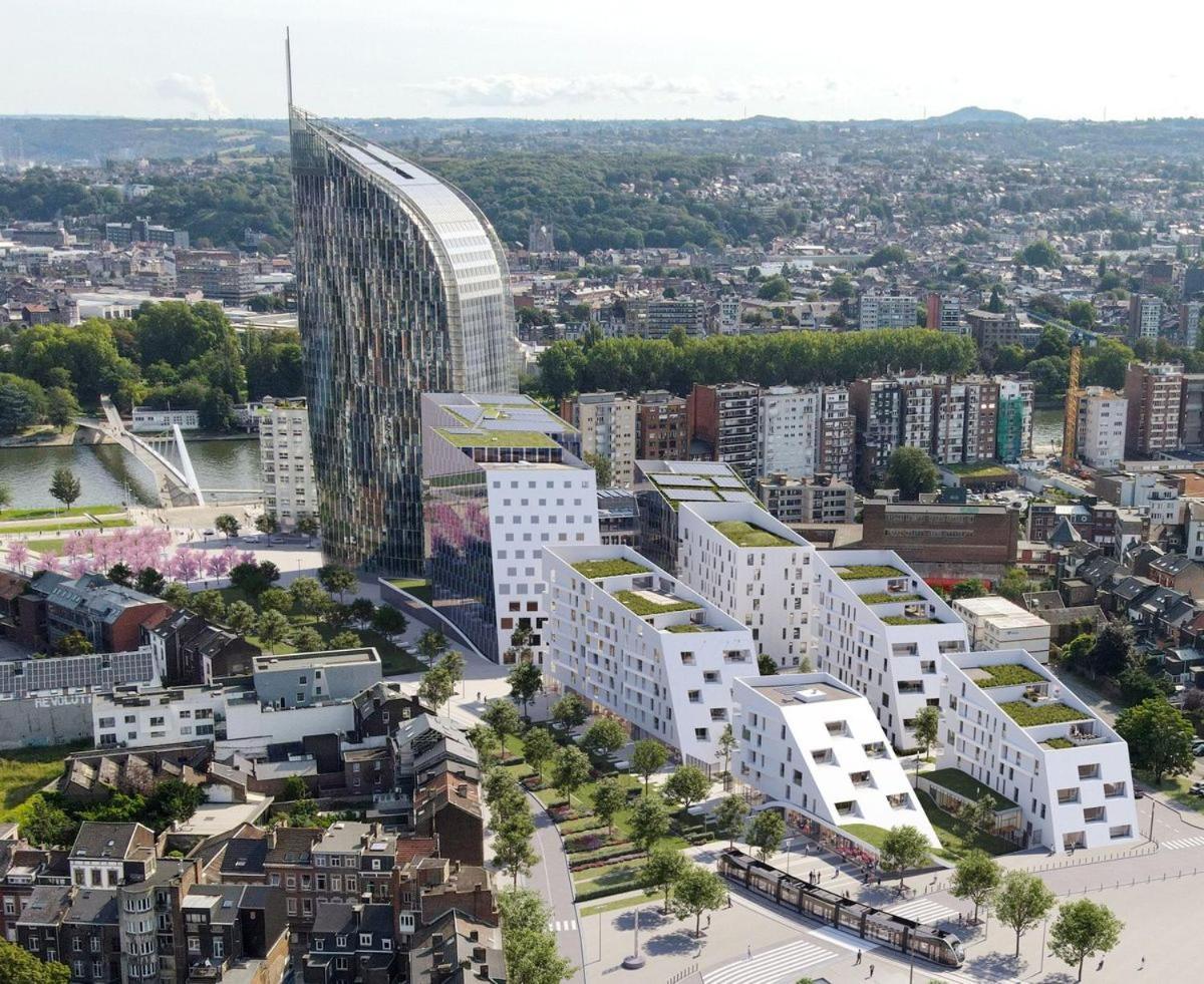 Splendide Appartement Au Centre De Liege - Complexe Paradis Express Ngoại thất bức ảnh